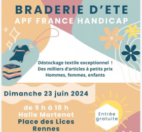 Braderie APF France Handicap